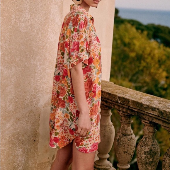 NWT Sezane Robe courte Sofia - Picture 2 of 4